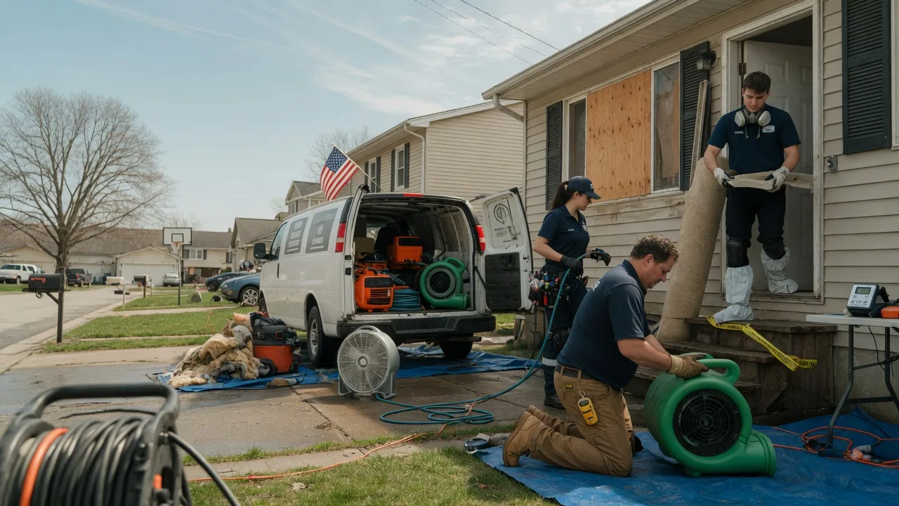 Water Damage Restoration in Pedricktown, NJ near me